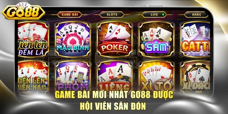 Game bài mới nhất Go88 được hội viên săn đón 