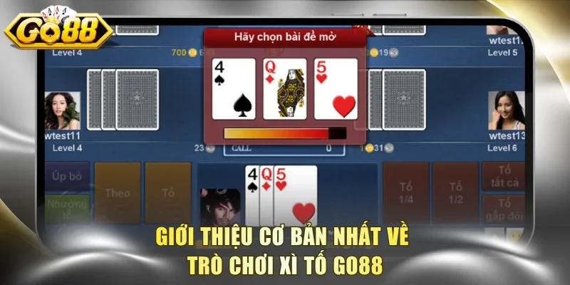 Giới thiệu cơ bản nhất về trò chơi xì tố Go88