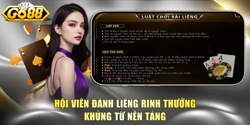 Hội viên đánh Liêng rinh thưởng khủng từ nền tảng