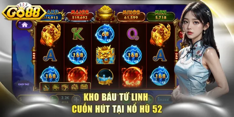 Kho Báu Tứ Linh cuốn hút tại nổ hũ 52