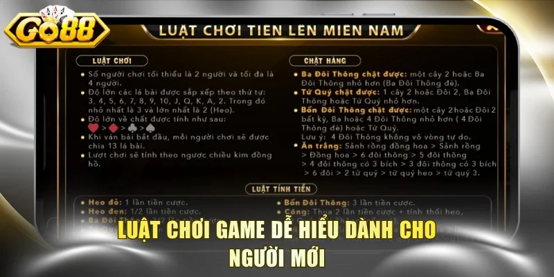 Luật chơi game dễ hiểu dành cho người mới