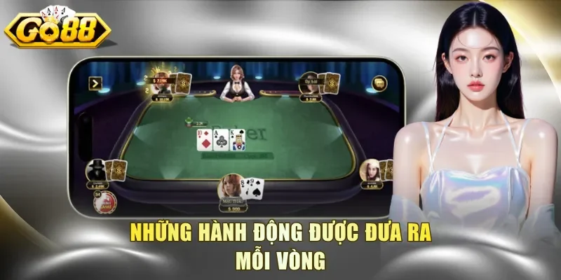 Những hành động được đưa ra mỗi vòng